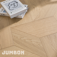 Parquet en chêne, bois d'ingénierie, motif chevron, pour projets d'aménagement intérieur de luxe