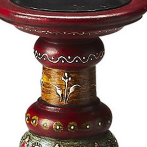 HMS vetro borosilicato dipinto a mano Tealight/lampada a olio portacandele di lusso stile di Design religioso - Product Image 4