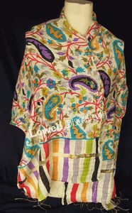 Pashmina kani personalizada para mujer, bufandas largas con diseño de logotipo, patrón de estilo de Color, Material de diseño, talla de temporada, producto - Product Image 2