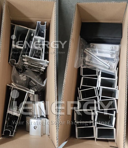 Emballage de détail à 10 degrés <span class=keywords><strong>Kit</strong></span> de montage complet pour modules solaires 1/2/4 pour <span class=keywords><strong>toit</strong></span> <span class=keywords><strong>plat</strong></span> <span class=keywords><strong>toit</strong></span> de <span class=keywords><strong>garage</strong></span> orientation sud ou est-ouest - Product Image 4