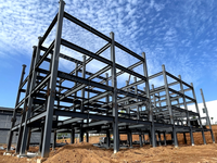 Bâtiment de bureau préfabriqué en structure acier sur mesure