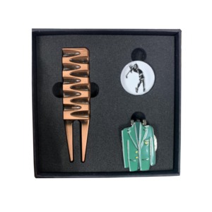 En gros, Outil de réparation de divots de golf à double fourche, type fourchette à chocolat, plat et robuste - Product Image 6