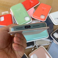 Vente en gros de 1:1 coque de téléphone en silicone souple 64 coque de téléphone portable colorée pour iphone 16 16plus 16pro 16pro max 15 14 13