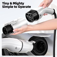 Convertidor Feyree de 3.5kW Monofásico para Vehículos Eléctricos, Tipo 2 a Tipo 1, 16A 250V, Adaptador de Carga Portátil Compatible con Vehículos Eléctricos Estándar Tipo 1
