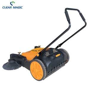 Nova Condição Manual Walk-Behind Flooring Sweeper Mão Push Road Aspirador De Água Spray Elétrico Burnishing Ferramenta De Limpeza