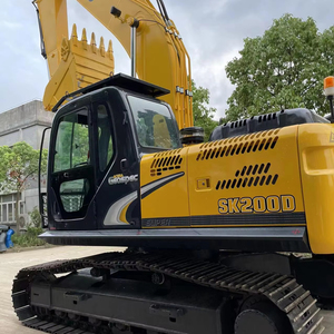 Excavadora Usada de Bajo Costo KOBELCO SK200D 20 Toneladas Excavadora Hidráulica de Segunda Mano SK115 SK350LC-8 Alta Calidad - Product Image 1