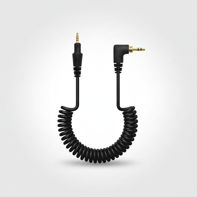 Direct Supply 1.2-2m Coiled Spring OFC Headset Replacement Cord for Pioneer HDJ-CUE1 X7 S7 X5 DJ Headphones 3.5mm 2.5mm 6.35mm