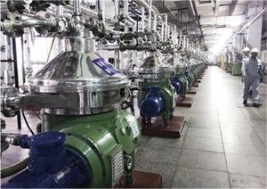 צנטריפוגה יעילה לשמן משומש עם דיסק נירוסטה, משאבה ומסב ליישומים תעשייתיים, תפוקה גבוהה - Product Image 5