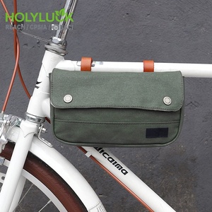<span class=keywords><strong>Sacoche</strong></span> de vélo <span class=keywords><strong>vintage</strong></span> durable en toile, étanche, multifonctionnelle, pour <span class=keywords><strong>guidon</strong></span>, avec compartiment téléphone - Product Image 1