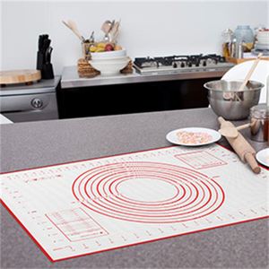 แผ่นรองทำขนมอบแผ่นซิลิโคนสำหรับนวดแป้ง - Product Image 2