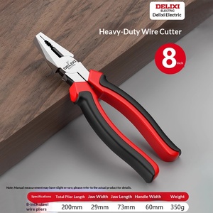 Pinze Multifunzione in Acciaio al Cromo-Vanadio, Tronchesi Diagonali, Pinze a Becco Lungo per Crimpatura, Attrezzi Industriali OEM - Product Image 6