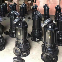 Pompe à eau submersible haute pression 5 kW neuve pour eaux usées, contrôle des inondations, usage agricole, chimique et industriel, garantie 1 an