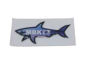 Pegatina de PVC personalizada 2025 con diseño de tiburón, impresa con UV, estilo de dibujos animados, superventas, decorativa, CP Jul Vrunk Marsella Palestina - Product Image 1