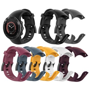 เปลี่ยนสายรัดข้อมือยางซิลิโคนปรับสายสำหรับ <span class=keywords><strong>SUUNTO</strong></span> <span class=keywords><strong>5</strong></span>นาฬิกาสมาร์ทด้วยเครื่องมือ - Product Image 1