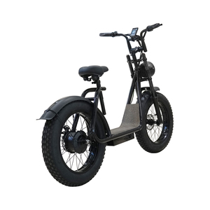 Patinete eléctrico de montaña Fat-Tire para adultos, motor de alta potencia de 750W, batería de litio de 25kmh con faro - Product Image 5