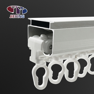JIEYING High Quality S-Wave Heavy Duty <strong>Curtain</strong> Track Sell to Germany Easy Clip Truck Caravan Car <strong>Corner</strong> <strong>Curtain</strong> <strong>Rail</strong> - Product Image 2