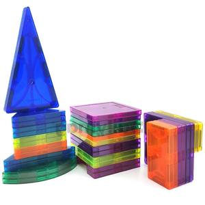 מפעל הסיטונאי מחיר נמוך הסיטונאי בניין מגנטי בלוקים צעצועים אריחים גזע חינוך מגנט לילדים - Product Image 5