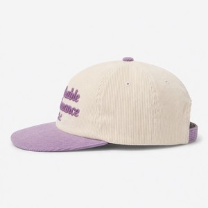 Casquette Snapback de Luxe en Corduroy à 5 Panneaux avec Logo Personnalisé Brodé en Chenille 3D et Motif Lettres – Vente en Gros - Product Image 4