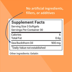 Sampel Gratis Gel Lunak <span class=keywords><strong>Buckthorn</strong></span> Laut Halal Terbaik Kaya Akan Omega 3 6 7 9 Suplemen Kesehatan - Product Image 2