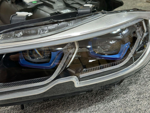 Phare de voiture pour BMW Série 3 E90, ensemble de phares modifiés, feux de jour blancs/jaunes, clignotants, neuf - Product Image 4