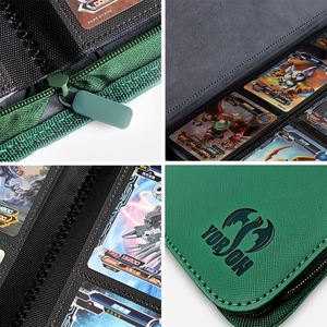 Carpeta de 9 Bolsillos con Cierre de Material PU, Personalización de Logotipo, 4 Bolsillos, Álbum de Tarjetas de Juego - Product Image 2