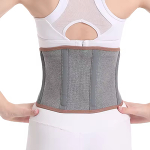 Cintura da allenamento in vita traspirante con stampa personalizzata a compressione regolabile per rifilare il supporto per la schiena - Product Image 3