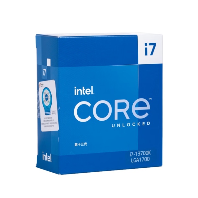 New Processor I7 13700K CPU LGA 1700 Socket 16 Cores Gaming Desktop Computer Cpu