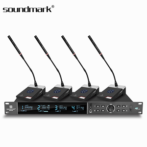 SM-500 Bộ micrô không dây đa dạng thực sự một-bốn - Product Image 2