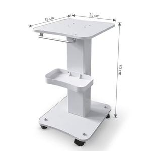 Chariot de rangement simple pour salon de beauté, chariot mobile multi-niveaux avec panier - Product Image 5