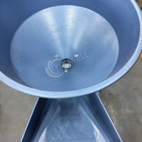 Broyeur à disques dentés CE 200 kg/h, machine universelle pour céréales, maïs, soja, blé, épices, double alimentation, moulin pulvérisateur de poudre sèche