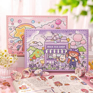 Set de pegatinas de cinta adhesiva Zi Yi <span class=keywords><strong>AKi</strong></span> Sauce, decoración de alto valor, pegatinas Guka con patrones pequeños, gran éxito de ventas transfronterizo - Product Image 3
