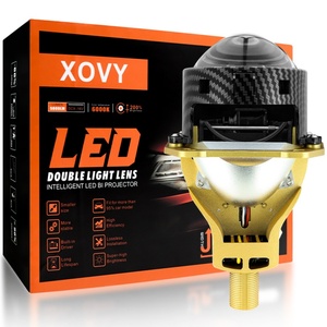 Lentille de projecteur bi-LED automobile XT7-2-W 3 pouces, nouveau design, phares LED de voiture 55W 5500K, éclairage LED, lampe de voiture - Product Image 2
