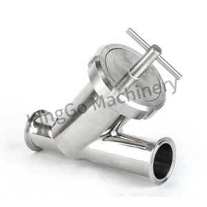 Alimentos <span class=keywords><strong>Y</strong></span> Bebidas de la tubería de acero inoxidable SS316 Tri Clamp tipo <span class=keywords><strong>Y</strong></span> filtro - Product Image 3
