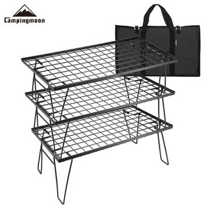 Ingrosso Ingrosso Portatile All'aperto da Viaggio Campeggio Escursioni Doppio Barbecue Pieghevole Tavolo da Picnic <span class=keywords><strong>Set</strong></span> - Product Image 1