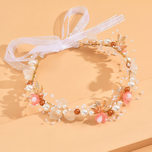 เครื่องประดับคอร์นัสเดอเรนาส์สำหรับเด็กรัดเกล้าและมงกุฎประดับเพชรทำจากพลาสติกประดับหัวลูกแพร์ - Product Image 5