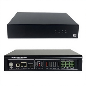Encoder Decoder <span class=keywords><strong>HD</strong></span> 4K30 H.265 in Metallo, Dispositivo IP All-in-<span class=keywords><strong>One</strong></span> con Supporto SRT/TS per Sistema Head-end TV Digitale, Supporto Canali Live - Product Image 2