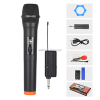 Microphone de conférence sans fil 2,4 GHz léger haute fidélité à condensateur omnidirectionnel XLR portable