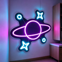 Letrero de Neón Personalizado con Impresión UV para LOGO de Tienda, Luces de Neón LED, Letrero Artístico para Espacios, Llama la Atención, Letrero de Neón LED Personalizado para Marca de Negocio