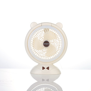 Portable <b>Wall</b> Mounted Mini Fan 7 9.9 In Rechargeable Oscillating Quiet Desk Office Dorm Use - Product Image 3