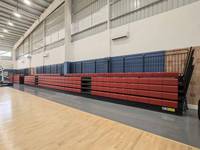 Chaise d'auditorium Système de sièges télescopiques d'intérieur Sièges de stade rétractables