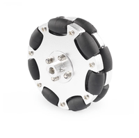 Roue omnidirectionnelle en métal 58mm, roue complète 82mm, roue omnidirectionnelle, Robot omni, plate-forme ROS, mouvement omnidirectionnel