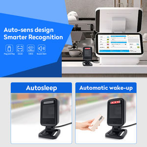 JR professionnel T560 nouveau Scanner de bureau vente chaude usine directe <span class=keywords><strong>Express</strong></span> logistique 1D 2D code-barres rapide POS caisse enregistreuse - Product Image 6