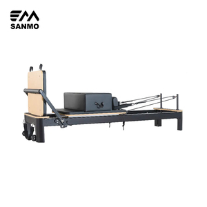 Máquina <span class=keywords><strong>Reformer</strong></span> de Pilates de Metal en Aleación de Aluminio para Ejercicios de Core y Fitness en el Gimnasio o el Hogar Hecha en China - Product Image 2