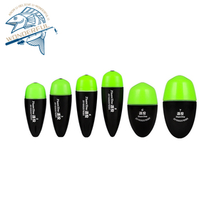 Smart Electronic Glow In The Dark Automatic Bobber Gill Net Commercial Fishing Luminous Plastic Fish Light Pvc Fish Floats