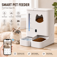 Distributeur Intelligent pour Animaux de Compagnie OEM, Mangeoire Automatique avec Caméra HD, Vente en Gros