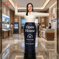 Danseur aérien gonflable ludique pour l'immobilier, les open houses, la publicité, les fêtes et les promotions d'anniversaire