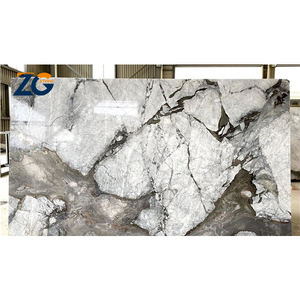 ZGSTONE Marbre de luxe <span class=keywords><strong>Brasilia</strong></span> Carreaux de marbre Iceberg Salon Design Carreaux de sol en marbre blanc populaires - Product Image 5