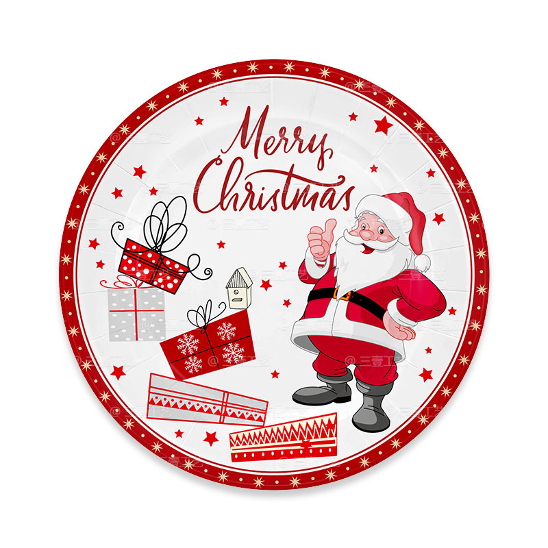 Plato de 7 pulgadas * 10 unidades