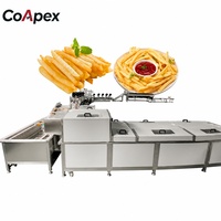 Gestandaardiseerde industriële fritesfabriek bronfabriek winstmaksimisatie CoApex merk volautomatische hoogcapaciteitsfriteuse