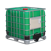 Réservoir de stockage de liquides en vrac anti-lumière, 275 gallons, en PEHD, pour le stockage de produits chimiques